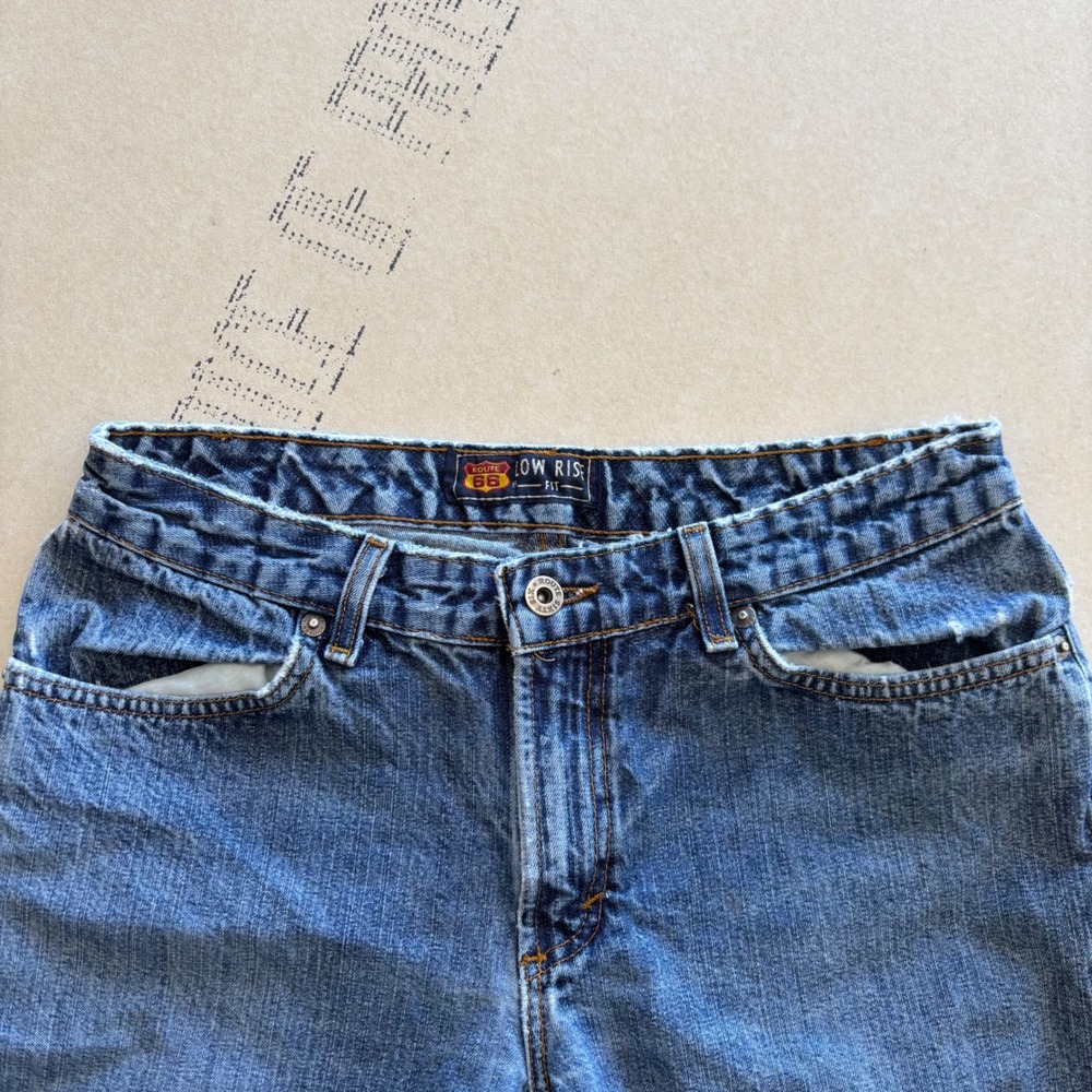 Y2K‎ Low Rise Route 66 Jeans